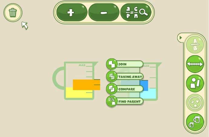 fractions lab example